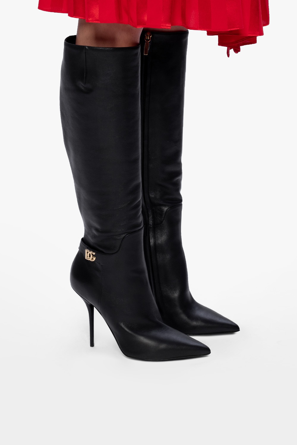 Dolce & Gabbana WOMEN OVER THE K MID-HEEL Stiletto boots